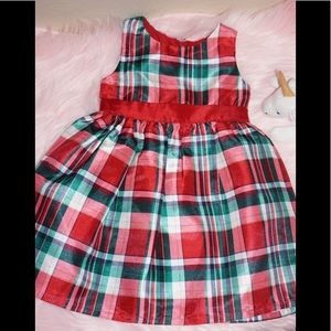 ✨Gymboree formal dress plaid